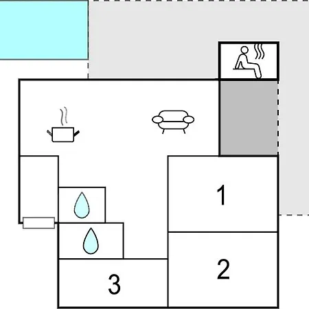 Cozy In With Sauna Lejlighed